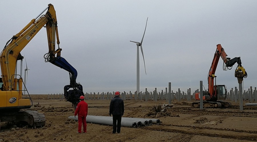 中國電建集團(tuán)核電工程公司濱州沾化華能光伏清風(fēng)湖項目